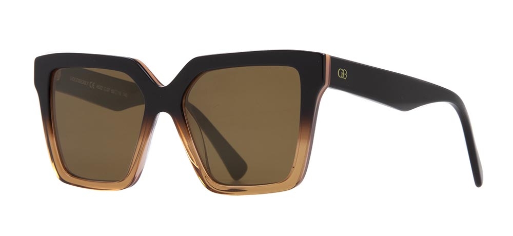 GOLDBERRY GBGNŞ 4522-C.07 Güneş Genç,Yetişkin Kadın Köşeli Çerçeveli Asetat UV400 - 2