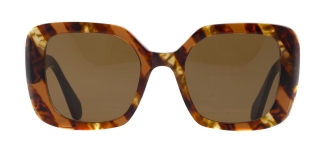 GOLDBERRY GBGNŞ 4525-C.08 Güneş Genç Kadın Köşeli Çerçeveli Asetat UV400 