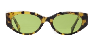 GOLDBERRY GBGNŞ 4544-C.13 Güneş Genç Kadın Çekik Çerçeveli Asetat UV400 