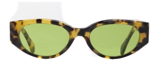 GOLDBERRY GBGNŞ 4544-C.13 Güneş Genç Kadın Oval Çerçeveli Asetat UV400 