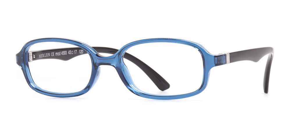 MERLEN MRLN 4593-14606 Optik Çocuk Erkek,Kadın,Unisex Köşeli Çerçeveli Grilamid (TR90) - 2