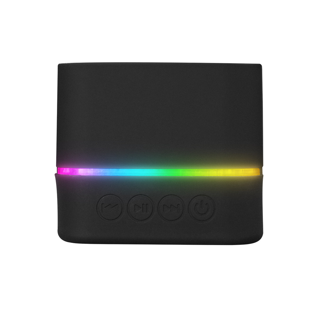 Mikado MD-18BT Siyah DC 5V/USB TF Kartlı Bluetoothlu Led Işklı Şarjlı Speaker Hoparlör - 3