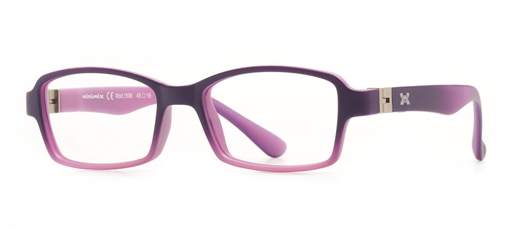 MINIMIX MNMX 1506-C.01 Optik Çocuk Erkek,Kadın,Unisex Köşeli Çerçeveli Grilamid (TR90) - 2