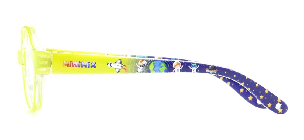 MINIMIX MNMX 1511-C.06 Optik Bebek Erkek,Kadın,Unisex Yuvarlak Çerçeveli Grilamid (TR90) - 3