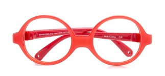MINIMIX MNMX 1514-C.08 Optik Bebek Erkek,Kadın,Unisex Yuvarlak Çerçeveli Termoplastik TPE 
