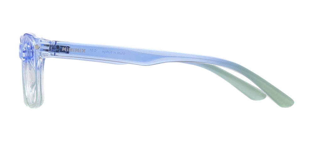 MINIMIX MNMX 1573-C.01 Optik Çocuk Çocuk,Erkek,Kadın,Unisex Köşeli Çerçeveli Greenline BIO - 3