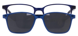 MINIMIX MNMX 1616-C.03 Clipon,Optik Çocuk Erkek,Kadın,Unisex Köşeli Çerçeveli Greenline BIO 