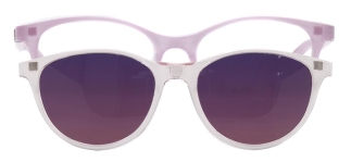 MINIMIX MNMX 1618-C.08 Clipon, Optik Çocuk Çocuk,Kadın Oval Çerçeveli Greenline BIO 