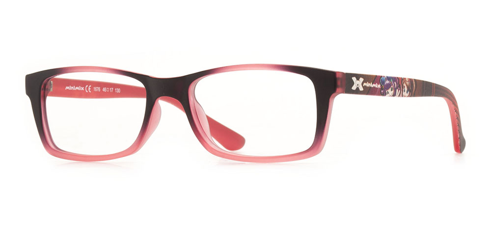 MINIMIX MNMX 1676-C.06 Optik Çocuk Erkek,Kadın,Unisex Köşeli Çerçeveli Grilamid (TR90) - 2