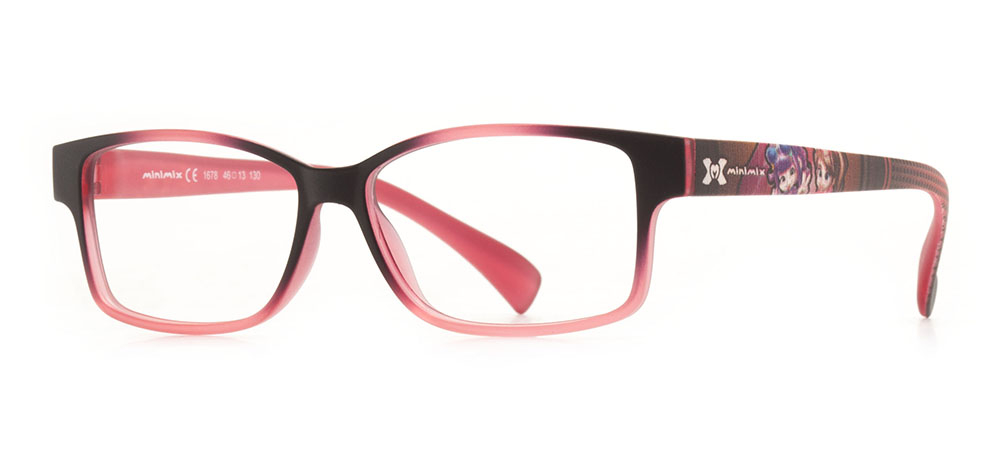 MINIMIX MNMX 1678-C.06 Optik Çocuk Erkek,Kadın,Unisex Köşeli Çerçeveli Grilamid (TR90) - 2