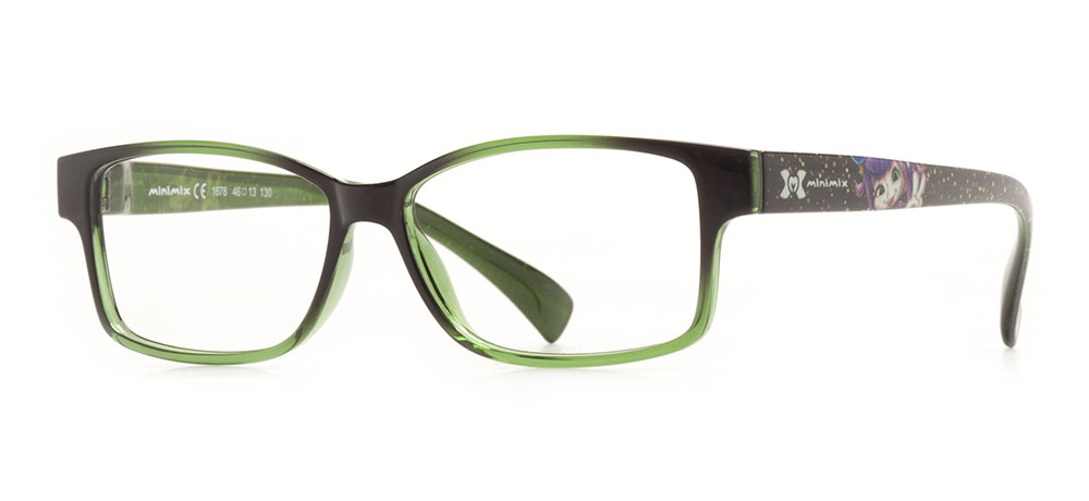 MINIMIX MNMX 1678-C.07 Optik Çocuk Erkek,Kadın,Unisex Köşeli Çerçeveli Grilamid (TR90) - 2