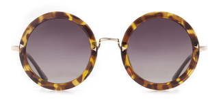 MOLSION MS1190-J02 Güneş Genç,Yetişkin Kadın Yuvarlak Çerçeveli Metal Polarize 