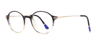 NBA NBA 1502-C.12 Optik Genç Erkek,Kadın,Unisex Oval Çerçeveli Grilamid (TR90) - NBA (1)