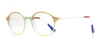 NBA NBA 1502-C.17 Optik Genç Erkek,Kadın,Unisex Oval Çerçeveli Grilamid TR90 - NBA (1)