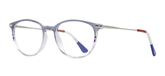 NBA NBA 1504-C.10 Optik Genç Erkek,Kadın,Unisex Oval Çerçeveli Grilamid (TR90) - NBA (1)