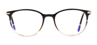 NBA NBA 1504-C.12 Optik Genç Erkek,Kadın,Unisex Oval Çerçeveli Grilamid (TR90) - NBA