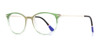 NBA NBA 1504-C.14 Optik Genç Erkek,Kadın,Unisex Oval Çerçeveli Grilamid TR90 - NBA (1)