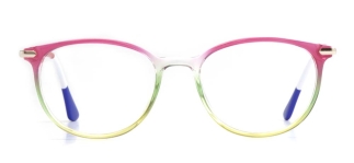 NBA NBA 1504-C.15 Optik Genç Erkek,Kadın,Unisex Oval Çerçeveli Grilamid TR90 