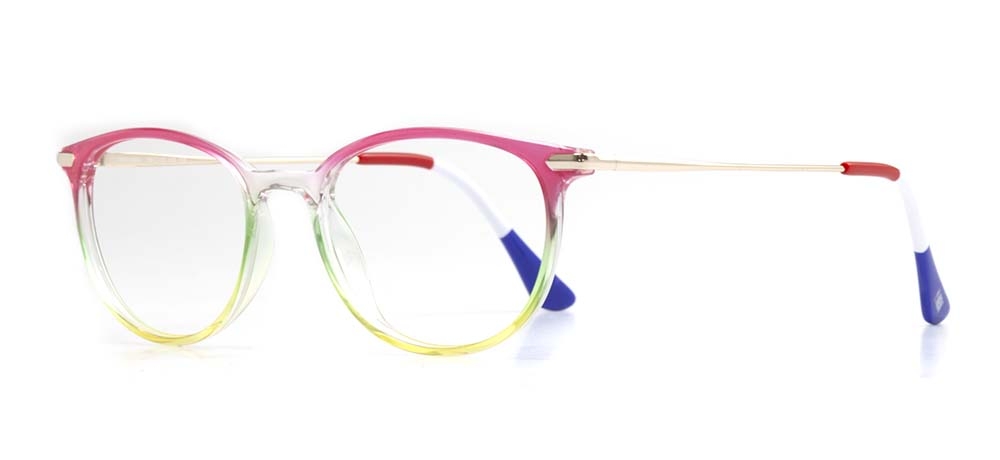 NBA NBA 1504-C.15 Optik Genç Erkek,Kadın,Unisex Oval Çerçeveli Grilamid TR90 - 2