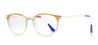 NBA NBA 1504-C.17 Optik Genç Erkek,Kadın,Unisex Oval Çerçeveli Grilamid TR90 - NBA (1)