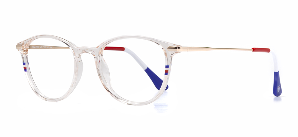 NBA NBA 1505-C.11 Optik Genç Erkek,Kadın,Unisex Oval Çerçeveli Grilamid (TR90) - 2