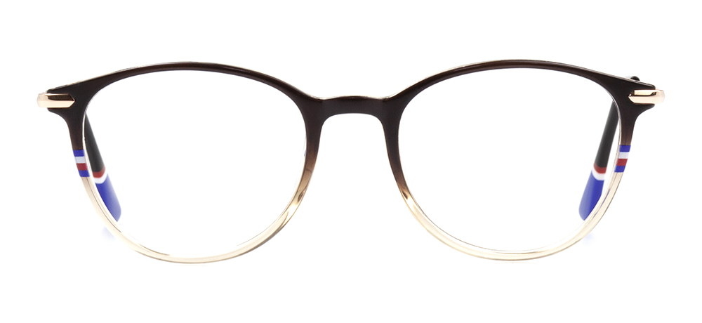 NBA NBA 1505-C.12 Optik Genç Erkek,Kadın,Unisex Oval Çerçeveli Grilamid (TR90) - 1