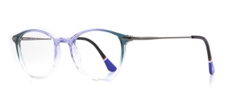 NBA NBA 1505-C.13 Optik Genç Erkek,Kadın,Unisex Oval Çerçeveli Grilamid TR90 - NBA (1)