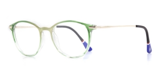 NBA NBA 1505-C.14 Optik Genç Erkek,Kadın,Unisex Oval Çerçeveli Grilamid TR90 - NBA (1)