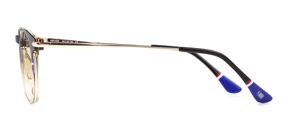 NBA NBA 1506-C.12 Optik Genç Erkek,Kadın,Unisex Oval Çerçeveli Grilamid (TR90) - 3