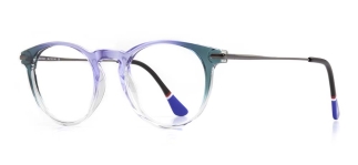 NBA NBA 1506-C.13 Optik Genç Erkek,Kadın,Unisex Oval Çerçeveli Grilamid TR90 - NBA (1)