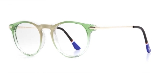 NBA NBA 1506-C.14 Optik Genç Erkek,Kadın,Unisex Oval Çerçeveli Grilamid TR90 - NBA (1)