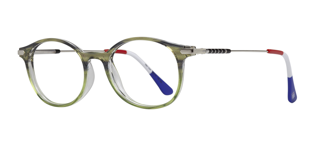 NBA NBA 1508-C.05 Optik Genç Erkek,Kadın,Unisex Oval Çerçeveli Grilamid (TR90) - 2