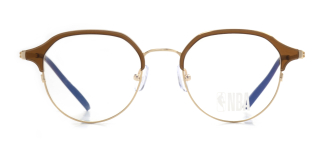 NBA NBA 1555-C.03 Optik Genç Kadın Geometrik Çerçeveli Titanyum - NBA