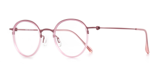 NBA NBA 1556-C.02 Optik Genç Kadın Yuvarlak Yarım Çerçeveli Titanyum - NBA (1)