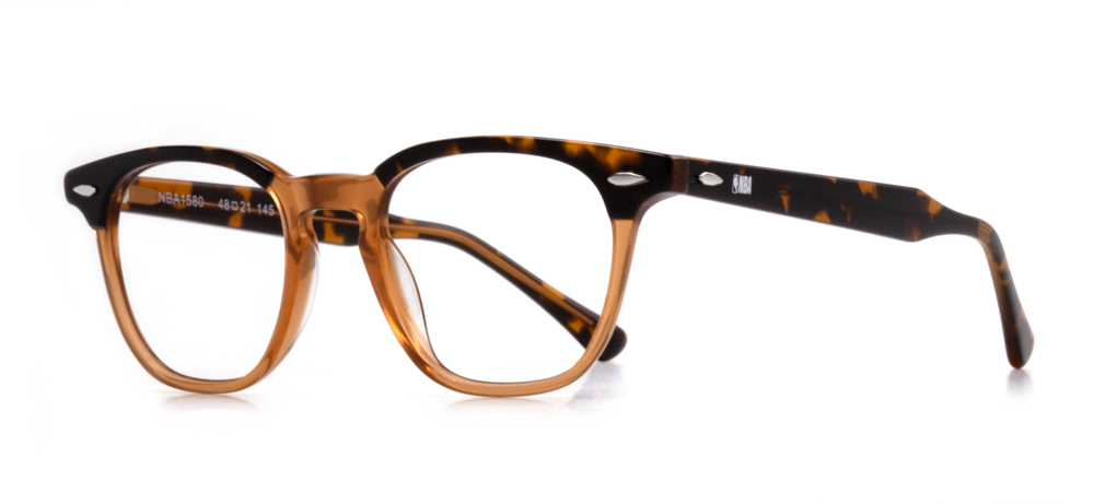 NBA NBA 1580-C.03 Optik Genç Erkek,Kadın,Unisex Oval Çerçeveli Asetat - 2