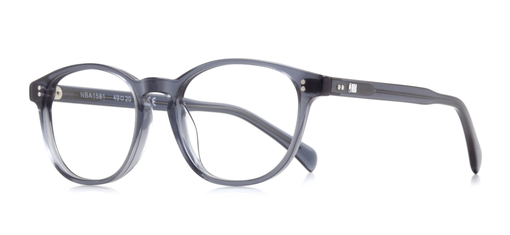 NBA NBA 1581-C.03 Optik Genç Erkek,Kadın,Unisex Oval Çerçeveli Asetat - 2