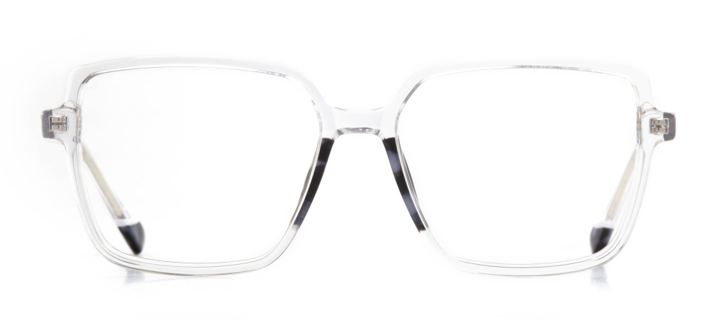 NBA NBA 1584-C.01 Optik Genç Erkek,Kadın,Unisex Geometrik Çerçeveli Asetat - 1