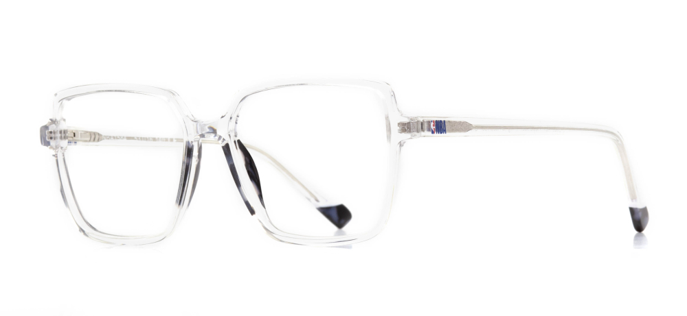 NBA NBA 1584-C.01 Optik Genç Erkek,Kadın,Unisex Geometrik Çerçeveli Asetat - 2