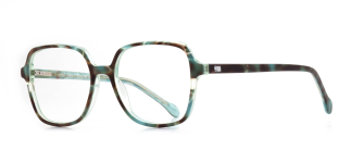 NBA NBA 1589-C.02 Optik Genç Erkek,Kadın,Unisex Geometrik Çerçeveli Asetat - NBA (1)