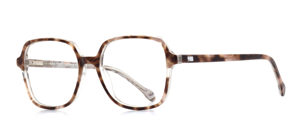 NBA NBA 1589-C.03 Optik Genç Erkek,Kadın,Unisex Geometrik Çerçeveli Asetat - 2