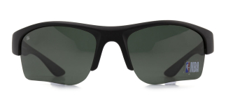 NBA NBA GNŞ 1029-C.02 Güneş Genç,Yetişkin Erkek Bombeli Yarım Çerçeveli Grilamid (TR90) Polarize 