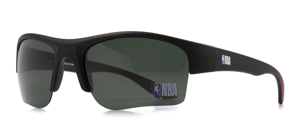 NBA NBA GNŞ 1029-C.02 Güneş Genç,Yetişkin Erkek Bombeli Yarım Çerçeveli Grilamid (TR90) Polarize - 2