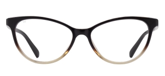 OLIVEWING OLW 1803-C.17 Optik Genç Kadın Çekik Çerçeveli Grilamid TR90 