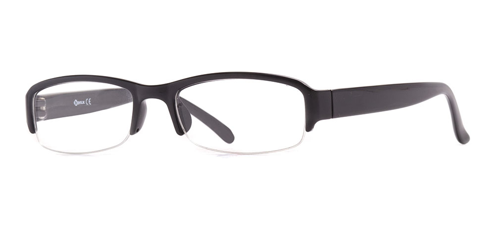 OUTLET BXTR90 FE9264-01 Optik Genç Erkek Köşeli Yarım Çerçeveli Grilamid TR90 - 2
