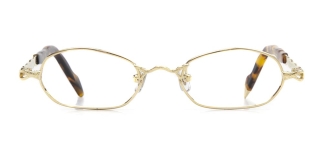 OUTLET ROC 3209-02 Optik Yetişkin Kadın Oval Çerçeveli Metal 