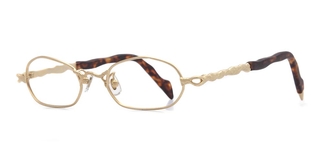 ROCOCO ROC 3209-03 Optik Yetişkin Kadın Oval Çerçeveli Metal - ROCOCO (1)