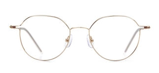ROCOCO ROC 8054-C.03 Optik Genç Kadın Geometrik Çerçeveli Titanyum 