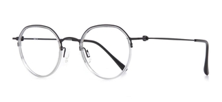 ROCOCO ROC 8057-C.01 Optik Genç Kadın Geometrik Çerçeveli Titanyum - ROCOCO (1)