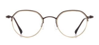 ROCOCO ROC 8057-C.02 Optik Genç Kadın Geometrik Çerçeveli Titanyum 