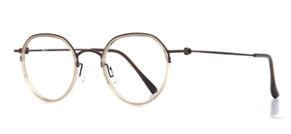 ROCOCO ROC 8057-C.02 Optik Genç Kadın Geometrik Çerçeveli Titanyum - ROCOCO (1)